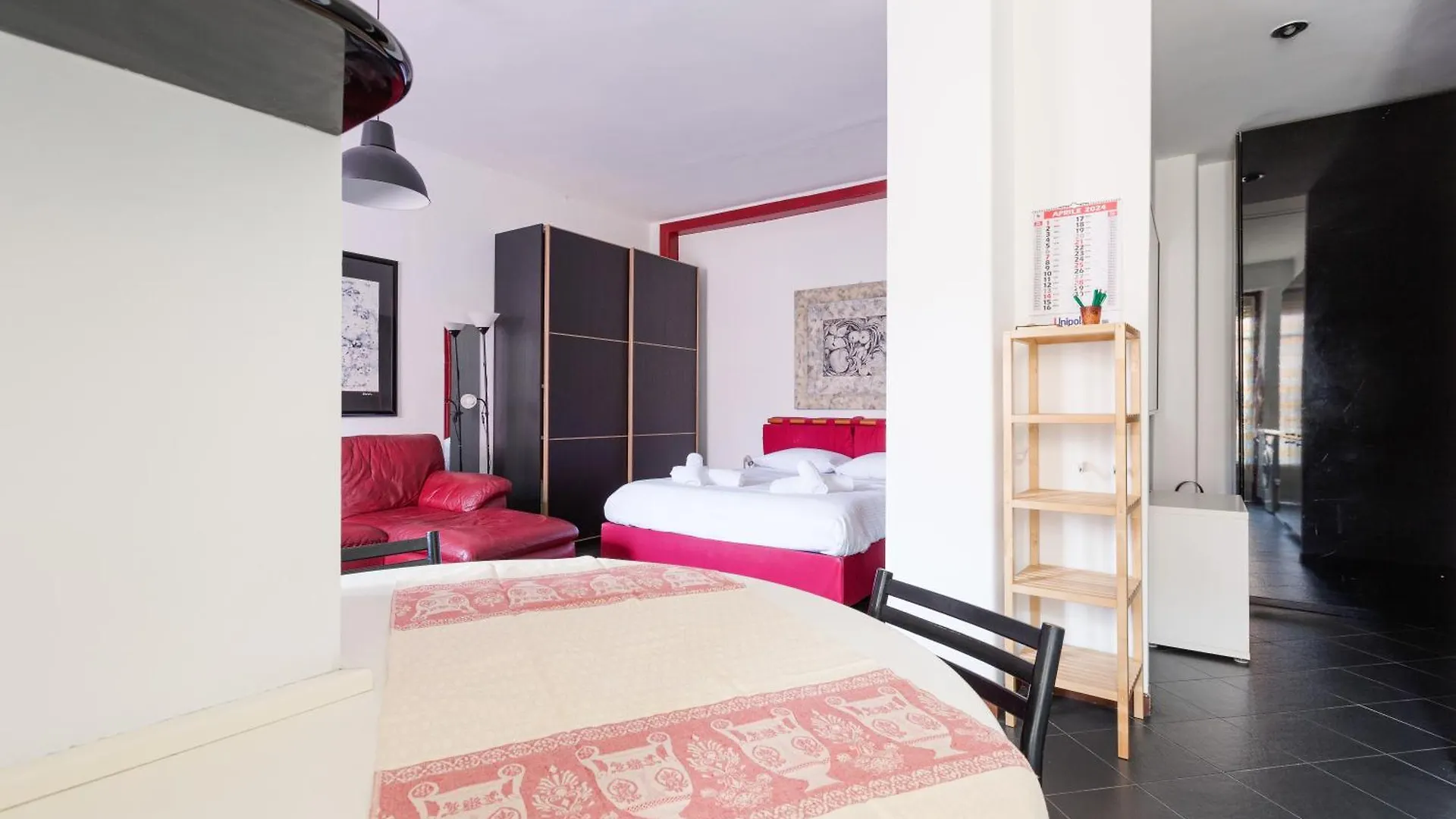De Angeli M1 - Colorful Studio With Balcony! Milan 0*,